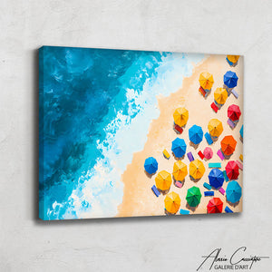 Tableau Plage Et Mer Moderne