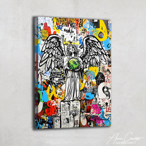 Toile Graffiti Pop Art