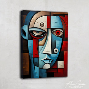 peinture acrylique cubisme