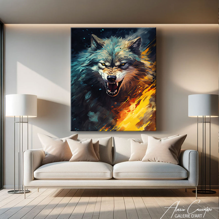 tableau loup garou – mise en situation