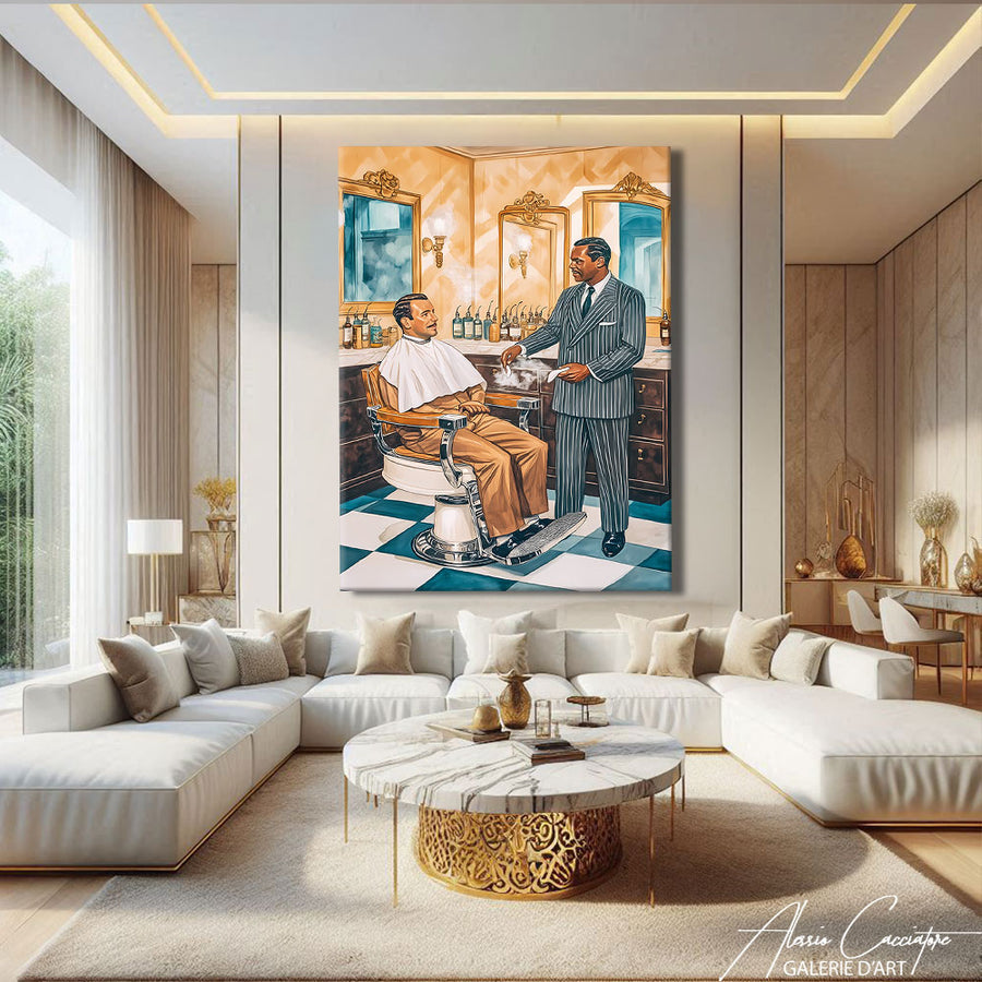 Tableau Deco Vintage – mise en situation
