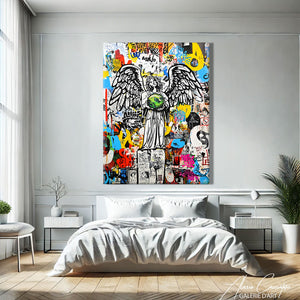 Toile Graffiti Pop Art