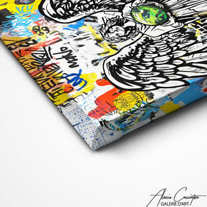 TABLEAU GRAFFITI POP ART Alessio Cacciatore