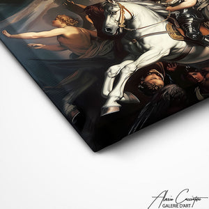 TABLEAU BAROQUE ANIMAUX Alessio Cacciatore