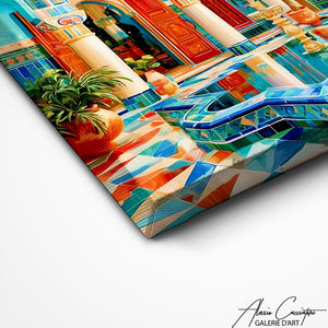 TABLEAU POUR SALON MAROCAIN Alessio Cacciatore