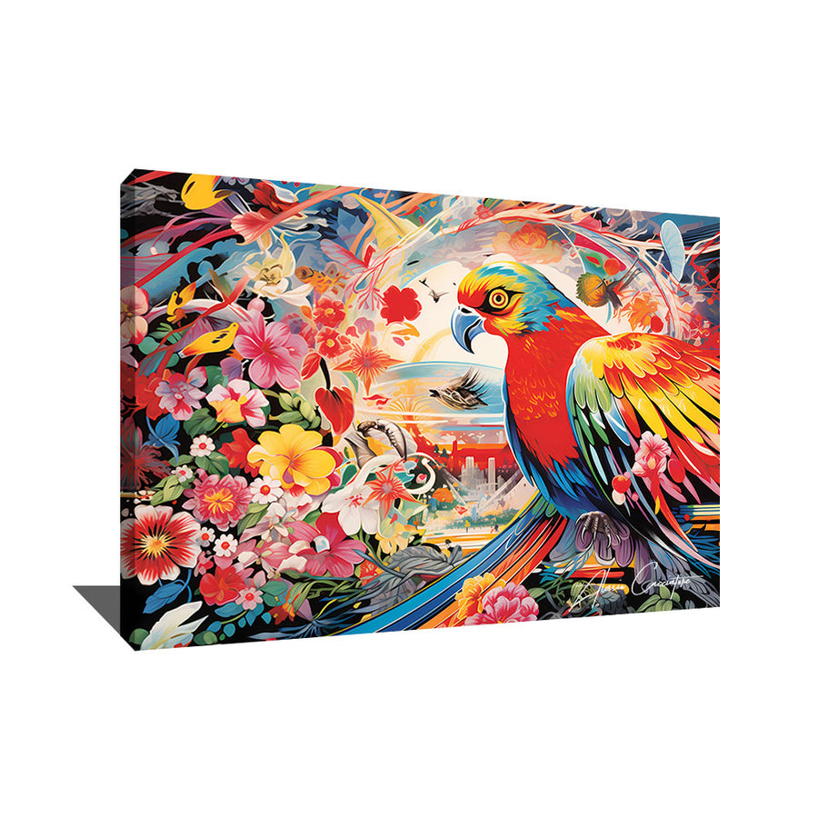 tableau oiseau