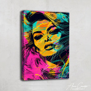 Tableau Brigitte Bardot Pop Art