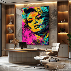 Tableau Brigitte Bardot Pop Art