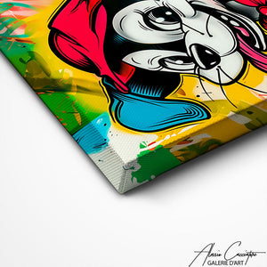 TABLEAU POP ART CHIEN AlessioCacciatore