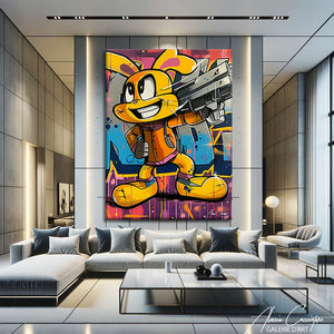 Tableau Street Art Cartoon