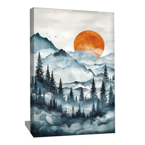 TABLEAU FORÊT SCANDINAVE