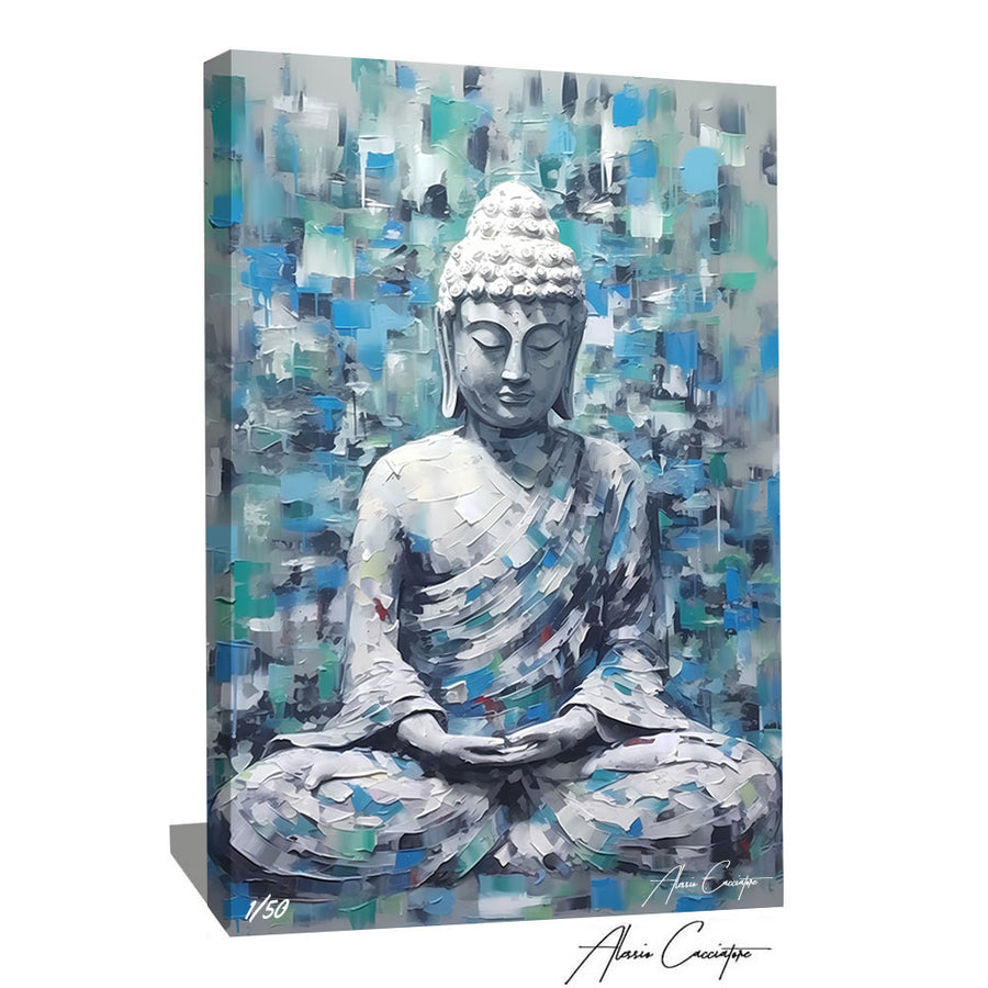 tableau bouddha
