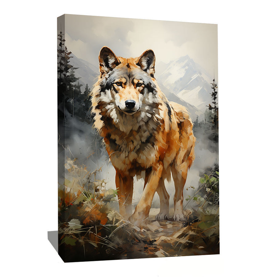 tableau loup