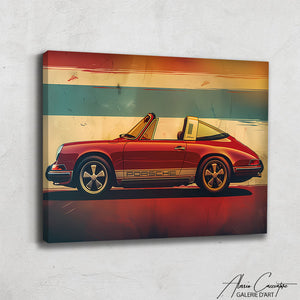 Tableau Porsche Targa
