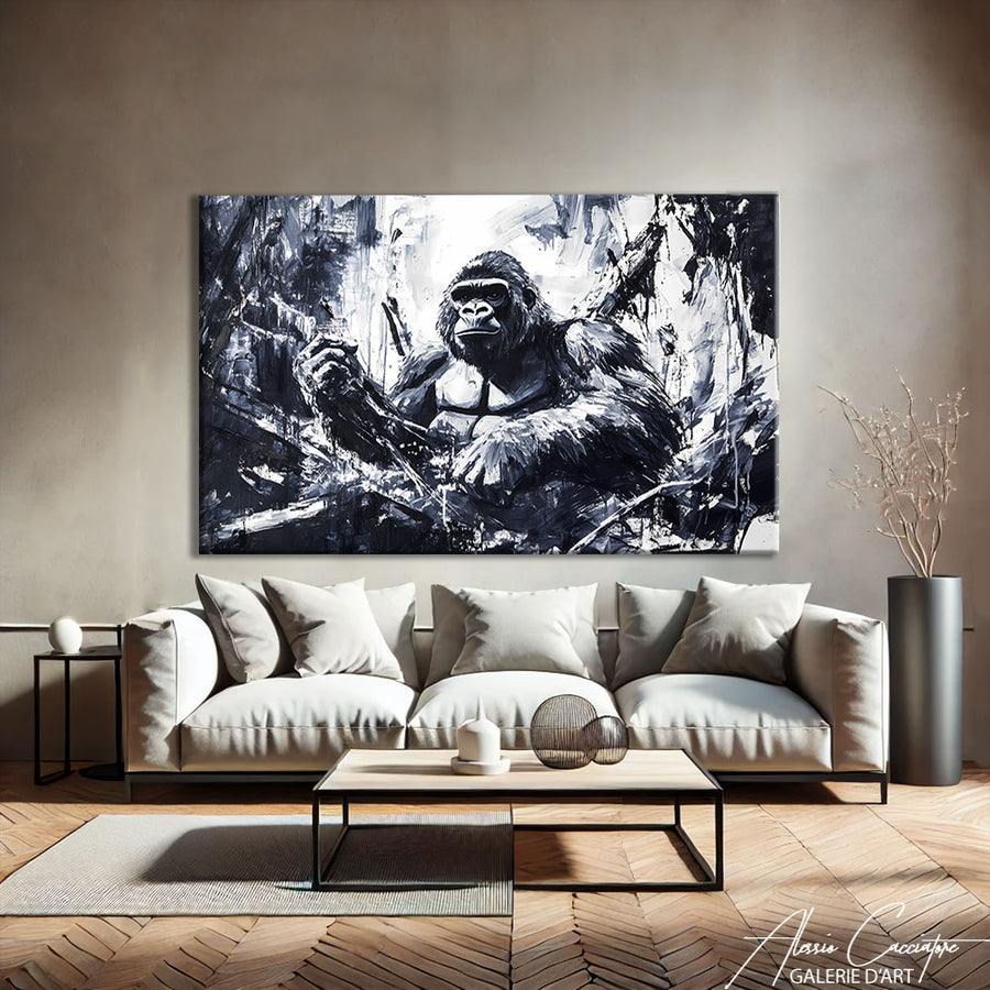 Peinture De Gorille – mise en situation