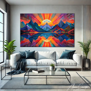 Tableau Montagne Grand Format