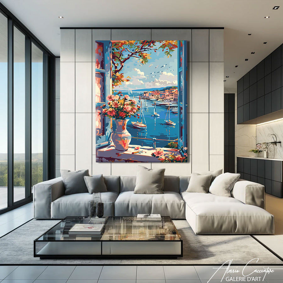 Grand Tableau Contemporain – mise en situation