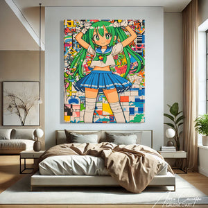 Toile Graffiti Pop Art