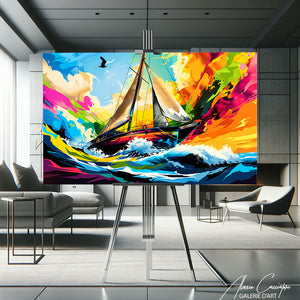 tableau voilier moderne