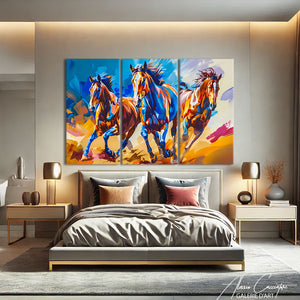 Tableau Triptyque Moderne