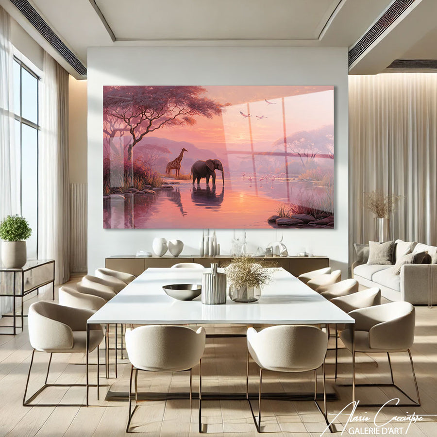 Tableau Plexiglas Cuisine – mise en situation