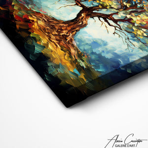 TABLEAU ARBRE DE VIE VIBRANT Alessio Cacciatore