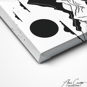 TABLEAU MINIMALISTE PAYSAGE Alessio Cacciatore