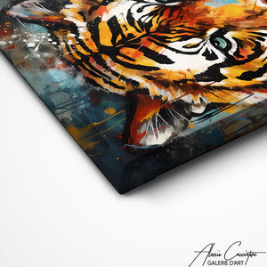 TABLEAU TIGRE COULEUR Alessio Cacciatore