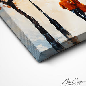 TABLEAU COUPLE ABSTRAIT Alessio Cacciatore