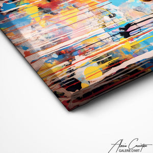 TABLEAU STREET ART COULEUR Alessio Cacciatore