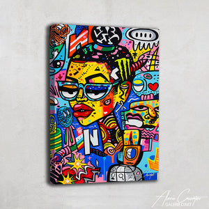 Tableau Coloré Street Art