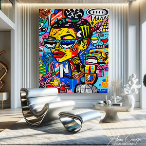 Tableau Mural Street Art