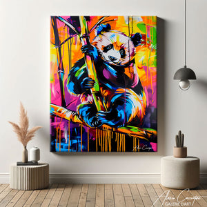 tableau déco panda