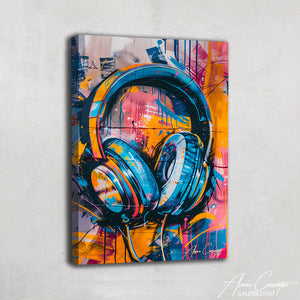 Tableau Street Art Musique