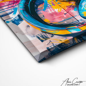 TABLEAU STREET ART MUSIQUE AlessioCacciatore