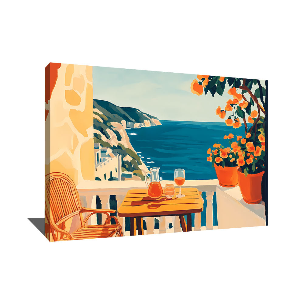 Paysages Méditerranéens Peinture