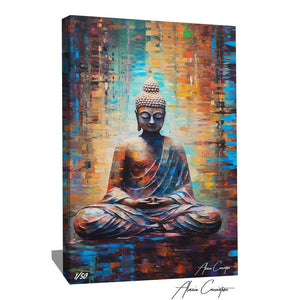 tableau bouddha