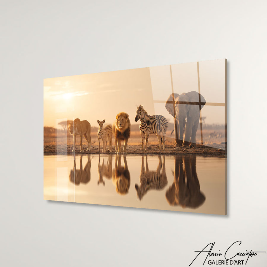 Tableau Plexiglass Animaux