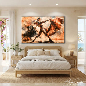 Toile Sur La Corrida
