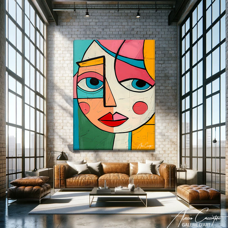 Tableau Cubiste – mise en situation