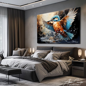 Tableau Paysage Oiseau