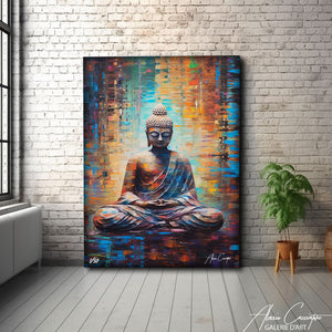 tableau bouddha zen