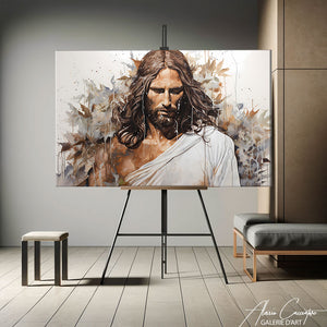 tableau jésus moderne