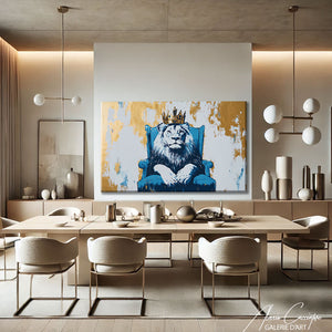 Toile Murale Lion