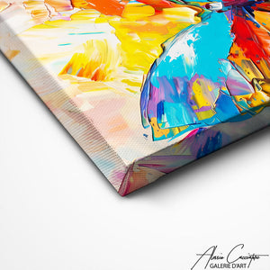 TABLEAU COLORÉ PAPILLON Alessio Cacciatore