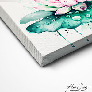 TABLEAU ZEN FLEUR DE LOTUS Alessio Cacciatore