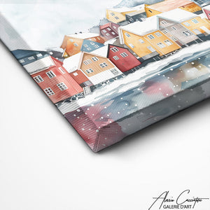 TABLEAU SCANDINAVE VILLAGE Alessio Cacciatore