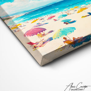 TABLEAU MER ET PLAGE Alessio Cacciatore