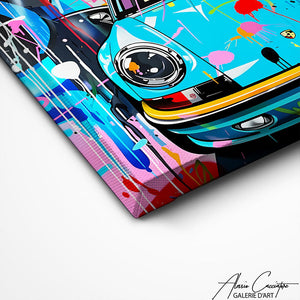 TABLEAU PEINTURE PORSCHE AlessioCacciatore