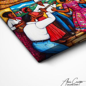 TABLEAU MEXICAIN CONTEMPORAIN AlessioCacciatore